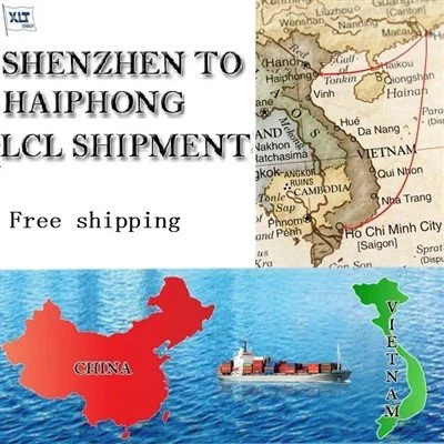 Rýchla preprava z Číny do Vietnamu námorný špeditér